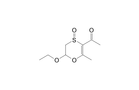 1-(2-Ethoxy-4-keto-6-methyl-2,3-dihydro-1,4-oxathiin-5-yl)ethanone