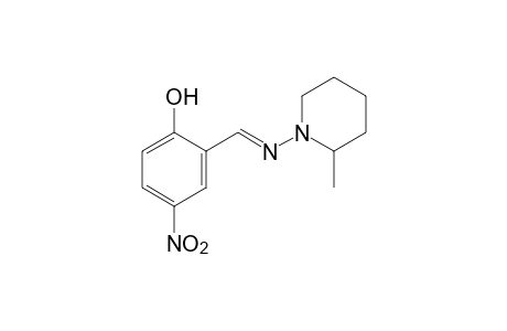 2-[N-(2-methylpiperidino)formimidoyl]-4-nitrophenol