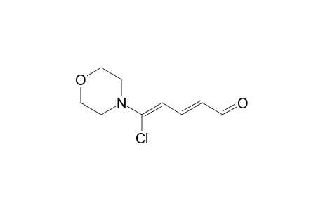 5-Chloro-5-(morpholino)penta-2,4-dienal