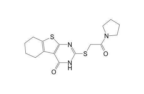 benzo[4,5]thieno[2,3-d]pyrimidin-4(3H)-one, 5,6,7,8-tetrahydro-2-[[2-oxo-2-(1-pyrrolidinyl)ethyl]thio]-