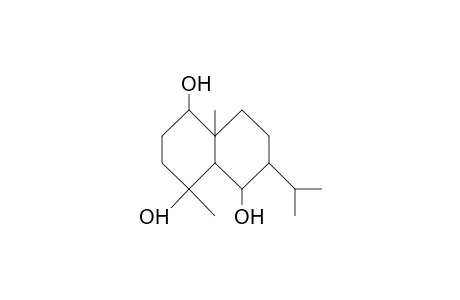 1b,4a,6b-Trihydroxy-eudesmane