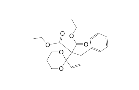 3-Phenyl-6,10-dioxaspiro[4.5]dec-1-ene-4,4-dicarboxylic acid diethyl ester