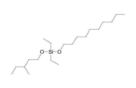 Silane, diethyldecyloxy(3-methylpentyloxy)-