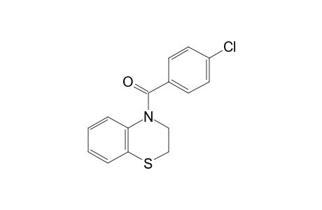 4-(p-CHLOROBENZOYL)-2,3-DIHYDRO-4H-1,4-BENZOTHIAZINE