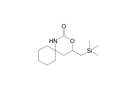 4-[(Trimethylsilyl)methyl]-3-oxa-1-azaspiro[5.5]undecan-2-one