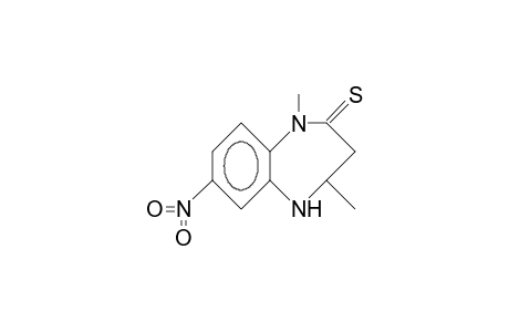 1,4-Dimethyl-7-nitro-1,3,4,5-tetrahydro-2H-1,5-benzodiazepine-2-thione