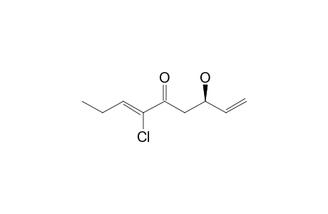 (3R,7Z)-6-Chloro-3-hydroxynona-1,6-dien-5-one