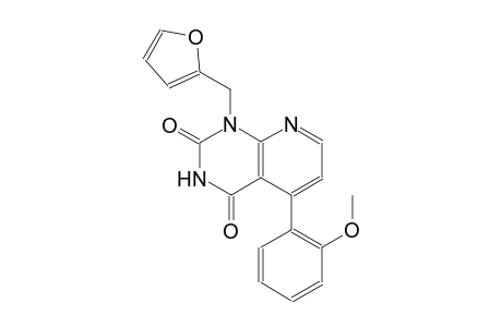 pyrido[2,3-d]pyrimidine-2,4(1H,3H)-dione, 1-(2-furanylmethyl)-5-(2-methoxyphenyl)-