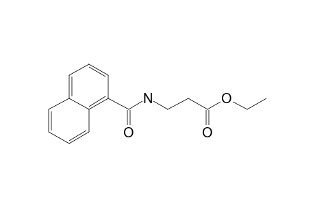 .beta.-Alanine, N-(1-naphthoyl)-, ethyl ester