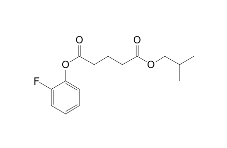 Glutaric acid, 2-fluorophenyl isobutyl ester