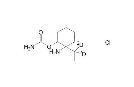 Hydrochloride of 2-amino-2,2dideuterioethyl cyclohexylcarbamate