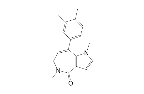 1,5-Dimethyl-8-(3,4-dimethylphenyl)-5,6-dihydro-1H-pyrrolo[3,2-c]azepin-4-one