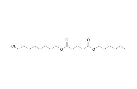 Glutaric acid, 8-chlorooctyl hexyl ester