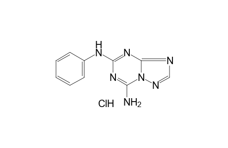 7-amino-5-anilino-s-triazolo[1,5-a]-s-triazine, monohydrochloride