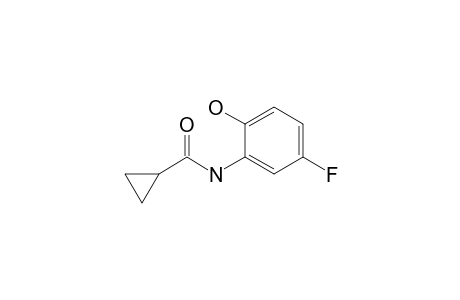 Cyclopropanecarboxylic acid (5-fluoro-2-hydroxyphenyl)amide