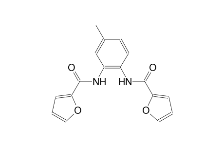 N-[2-(2-furoylamino)-4-methylphenyl]-2-furamide