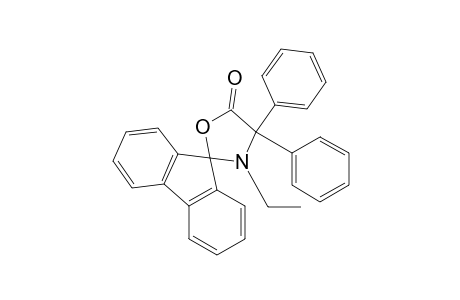 Spiro[9H-fluorene-9,2'-oxazolidin]-5'-one, 3'-ethyl-4',4'-diphenyl-