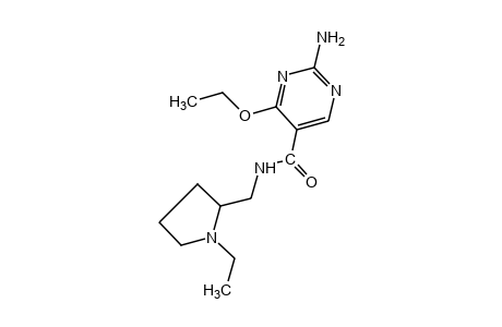 2-amino-4-ethoxy-N-[(1-ethyl-2-pyrrolidinyl)methyl]-5-pyrimidine carboxamide