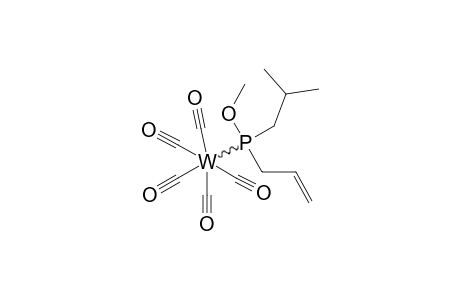 (O-METHYL-ISOBUTYLALLYLPHOSPHINITE)-PENTACARBONYL-TUNGSTEN