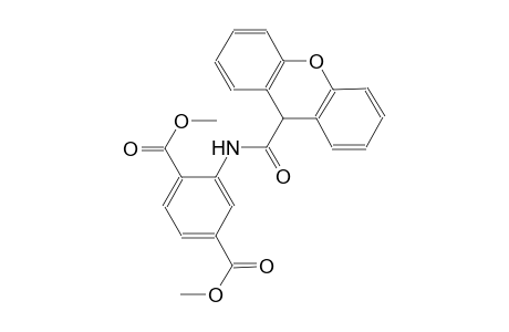 dimethyl 2-[(9H-xanthen-9-ylcarbonyl)amino]terephthalate