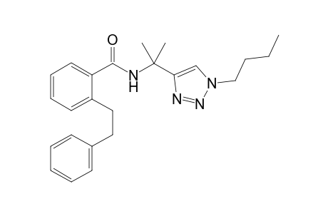 N-[2-(1-n-Butyl-1H-1,2,3-triazol-4-yl)propan-2-yl]-2-phenethylbenzamide