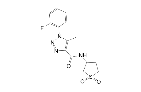 1H-1,2,3-triazole-4-carboxamide, 1-(2-fluorophenyl)-5-methyl-N-(tetrahydro-1,1-dioxido-3-thienyl)-