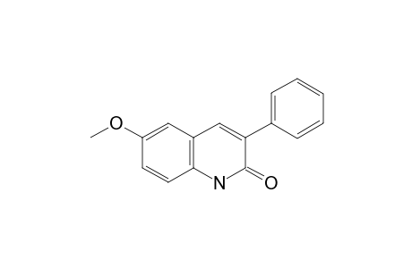 6-Methoxy-3-phenylquinolin-2(1H)-one