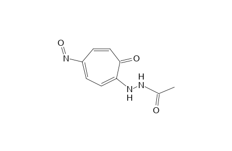 acetic acid, 2-(4-nitroso-7-oxo-1,3,5-cycloheptatrien-1-yl)hydrazide