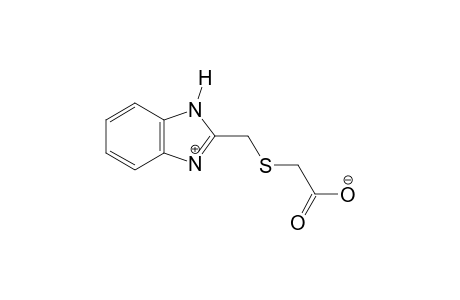 Acetic acid, [(2-benzimidazolylmethyl)thio]-
