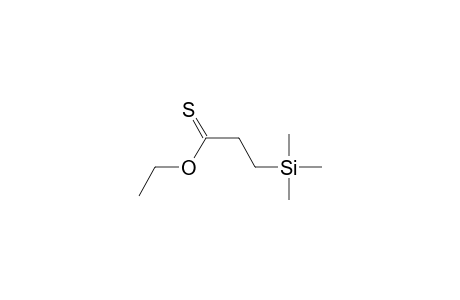 3-trimethylsilylpropanethioic acid O-ethyl ester