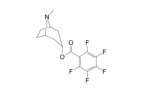 8-Methyl-8-azabicyclo[3.2.1]octan-3-yl 2,3,4,5,6-pentafluorobenzoate