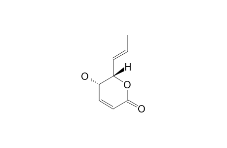 (+)-PHOMALACTONE;6(S)-(1-PROPENYL)-5,6-DIHYDRO-5(S)-HYDROXY-2H-PYRAN-2-ONE