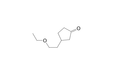 3-(2-Ethoxyethyl)cyclopentanone