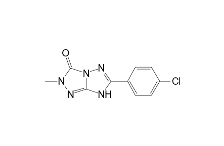 3H-1,2,4-Triazolo[4,3-b][1,2,4]triazol-3-one, 6-(4-chlorophenyl)-1,2-dihydro-2-methyl-