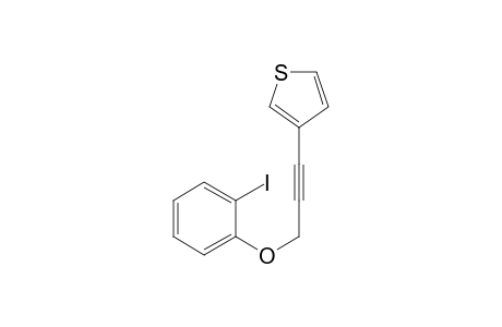 3-(3-(2-Iodophenoxy)prop-1-yn-1-yl)thiophene