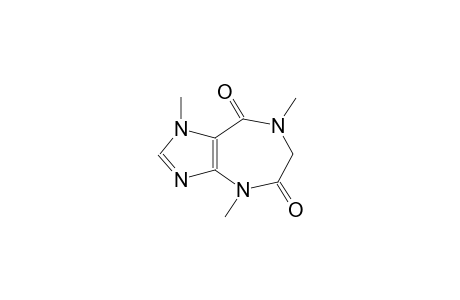 1,4,7-TRIMETHYL-4,5,7,8-TETRAHYDRO-6H-IMIDAZO[4,5-E][1,4]-DIAZEPIN-5,8-DIONE