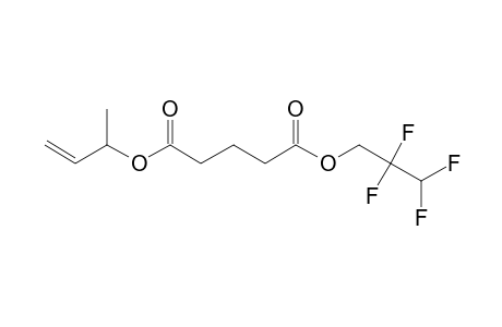 Glutaric acid, but-3-en-2-yl 2,2,3,3-tetrafluoropropyl ester