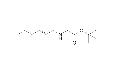 tert-butyl 2-[[(E)-hex-2-enyl]amino]acetate