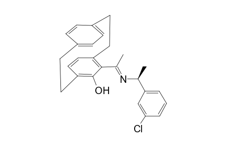 [Sp, S]-1-Hydroxy-2-{1'-[N-(1"-<3-chlorophenyl>ethyl)imino]ethyl}-[2.2]paracyclophane