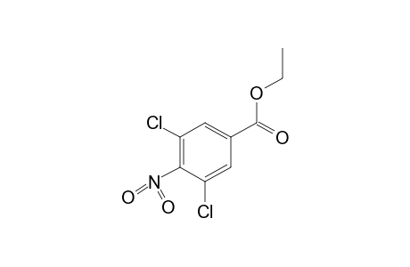 3,5-Dichloro-4-nitrobenzoic acid, ethyl ester