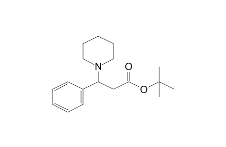 3-Phenyl-3-piperidin-1-yl-propionic acid, t-butyl ester