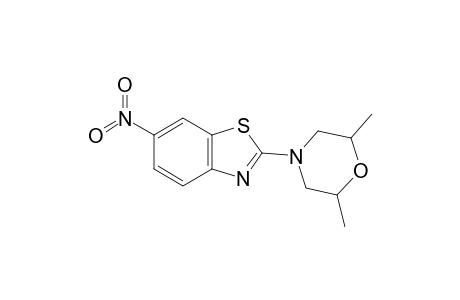 2-(2,6-Dimethyl-4-morpholinyl)-6-nitro-1,3-benzothiazole