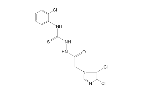 4-(o-chlorophenyl)-1-[(4,5-dichloroimidazol-1-yl)acetyl]-3-thiosemicarbazide