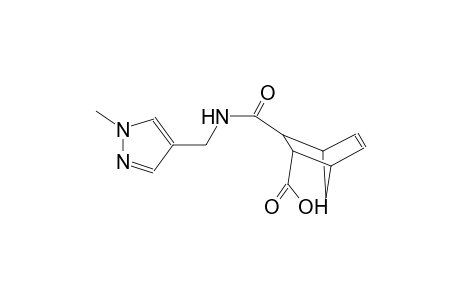 bicyclo[2.2.1]hept-5-ene-2-carboxylic acid, 3-[[[(1-methyl-1H-pyrazol-4-yl)methyl]amino]carbonyl]-