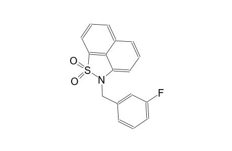 2-(3-Fluoro-benzyl)-2H-naphtho[1,8-cd]isothiazole 1,1-dioxide