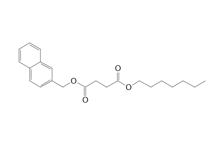 Succinic acid, heptyl 2-naphthylmethyl ester