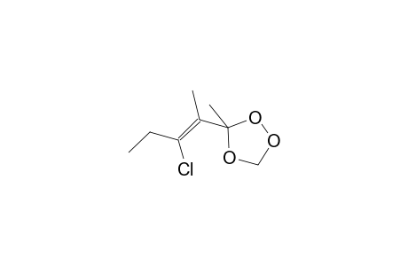 3-[(1Z)-2-Chloro-1-methyl-1-butenyl]-3-methyl-1,2,4-trioxolane