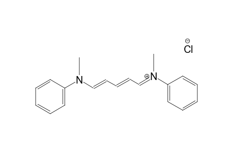 Methyl-[5-(N-methyl-N-phenylamino)-2,4-pentadienylidene]phenylammonium chloride