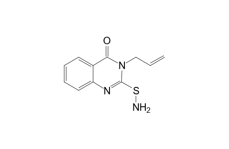 3-Allyl-2-(aminothio)quinazolin-4(3H)-one