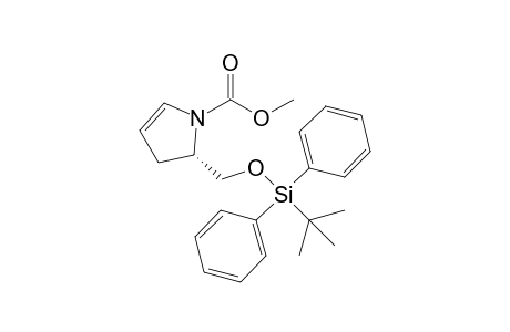 (2S)-[(tert-Butyldiphenylsilyloxy)methyl]-1-(methyloxycarbonyl)-4-pyrroline